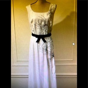 NWT Adrianna Papell Summer Linen Dress, Sz 16